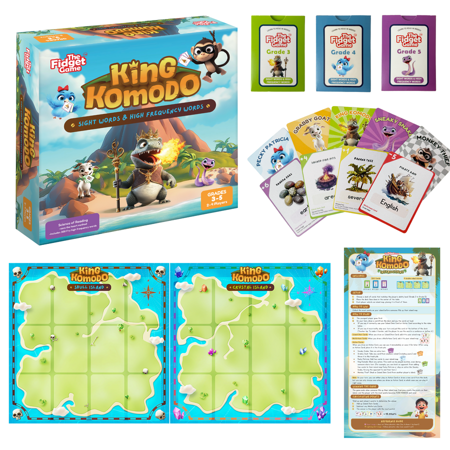 King Komodo Learning Game
