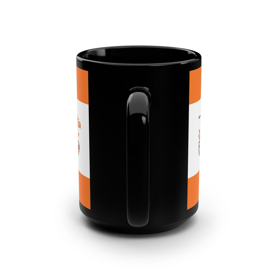 Tea Tea Tea Tea Black Mug, 15oz