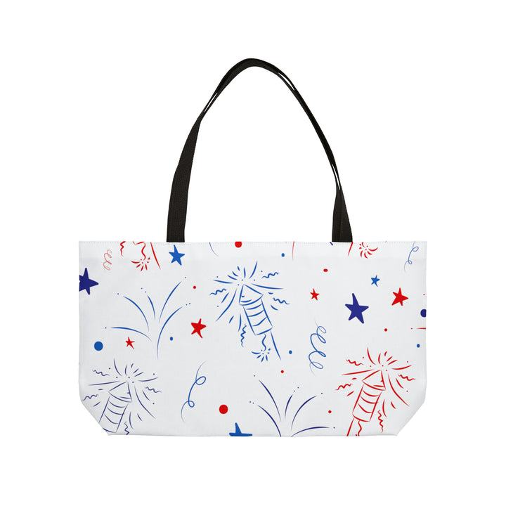 Fireworks Weekender Tote Bag