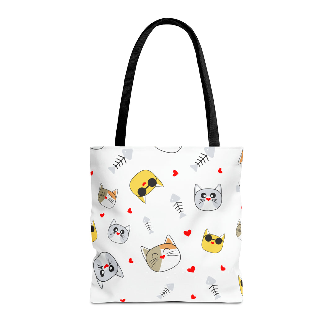 Cat Face Tote Bag (AOP)
