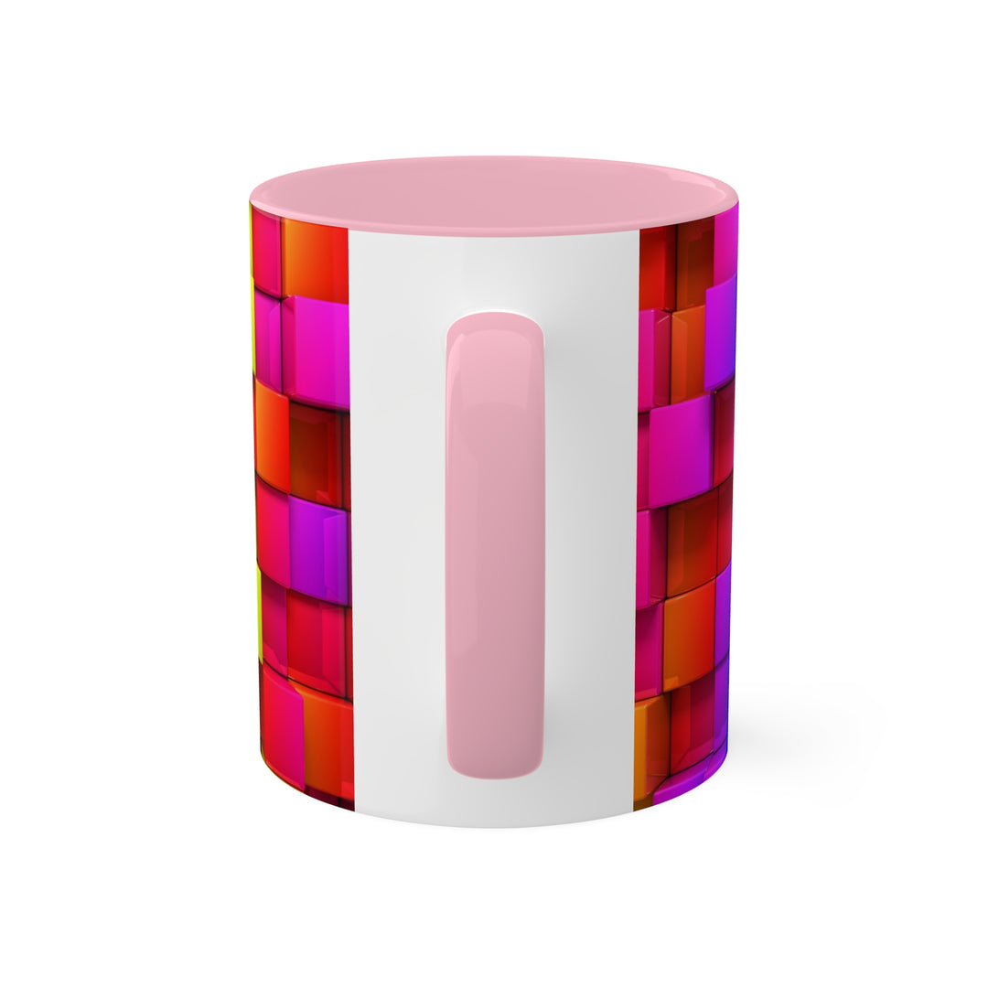 Rainbow of Colorful Boxes Colorful Mugs, 11oz