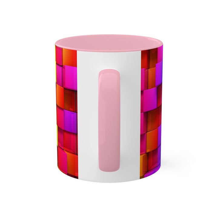 Rainbow of Colorful Boxes Colorful Mugs, 11oz