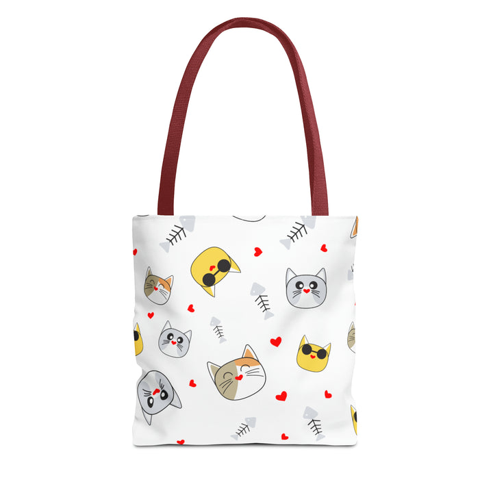 Cat Face Tote Bag (AOP)
