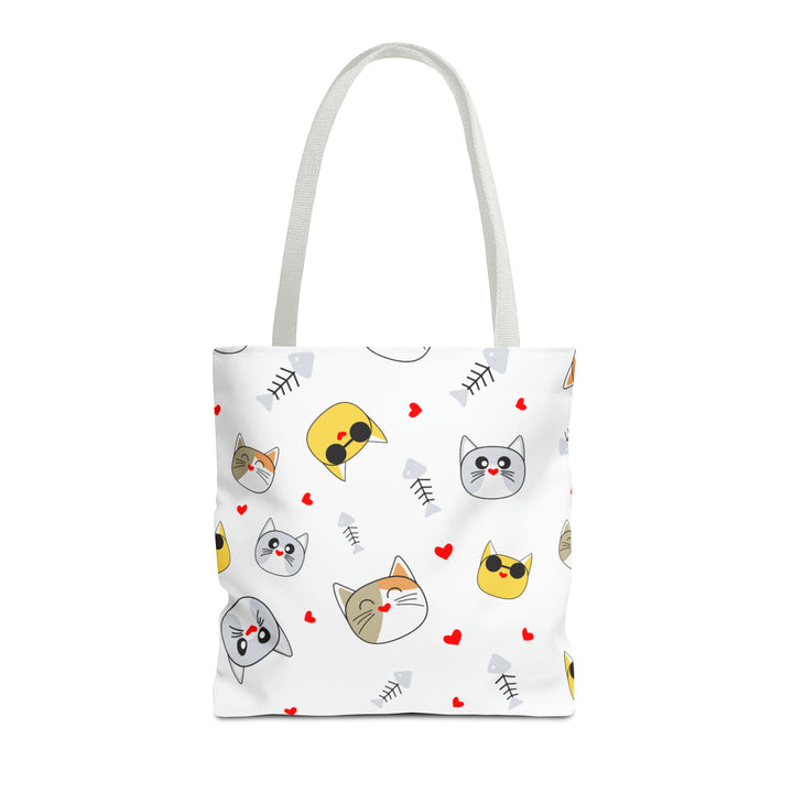 Cat Face Tote Bag (AOP)