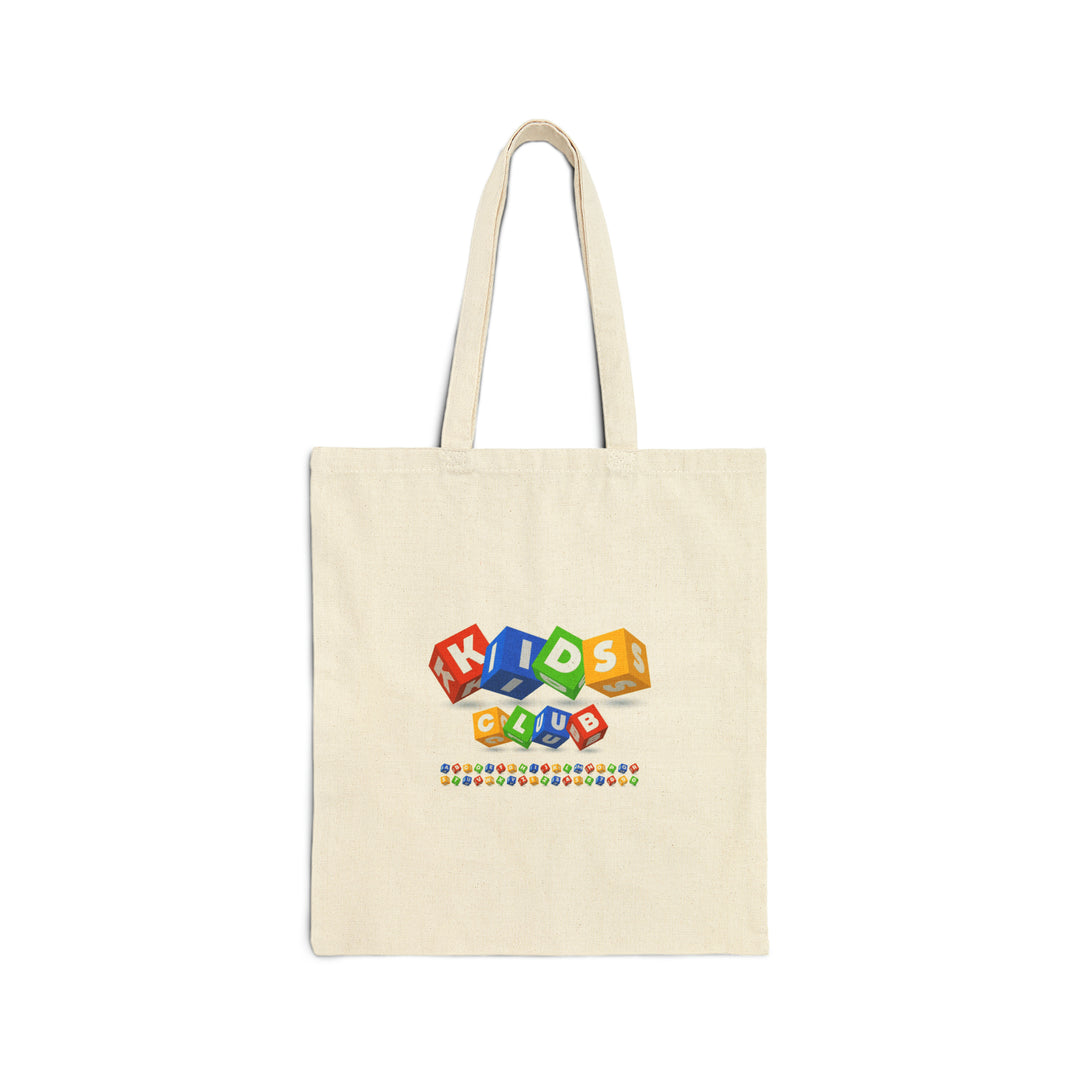 Kid's Club Cotton Canvas Tote Bag