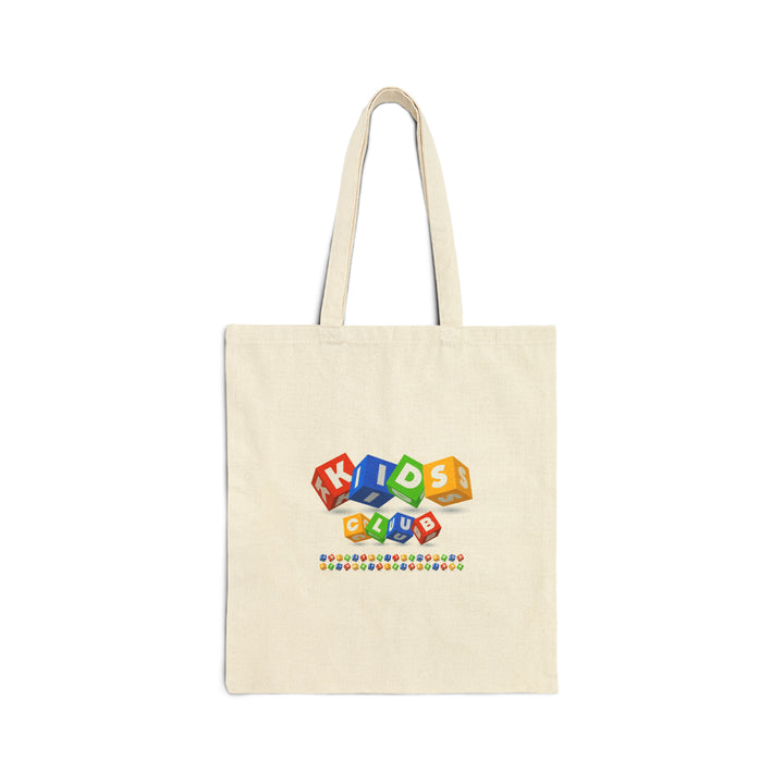 Kid's Club Cotton Canvas Tote Bag