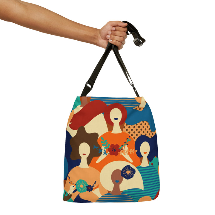 Women Pattern Adjustable Tote Bag (AOP)