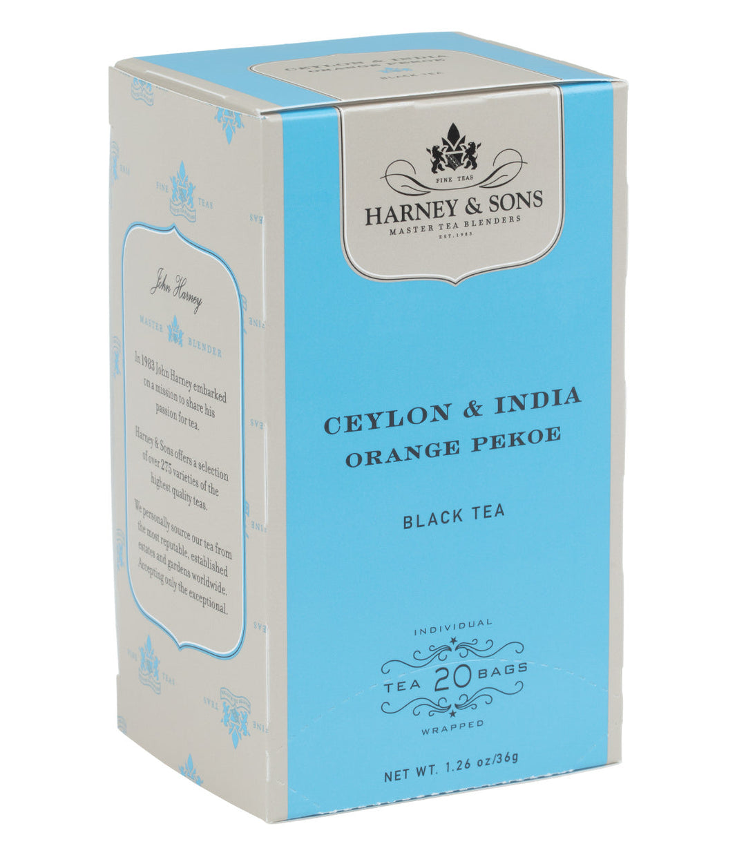 Orange Pekoe Tea Box of 20 Premium Teabags