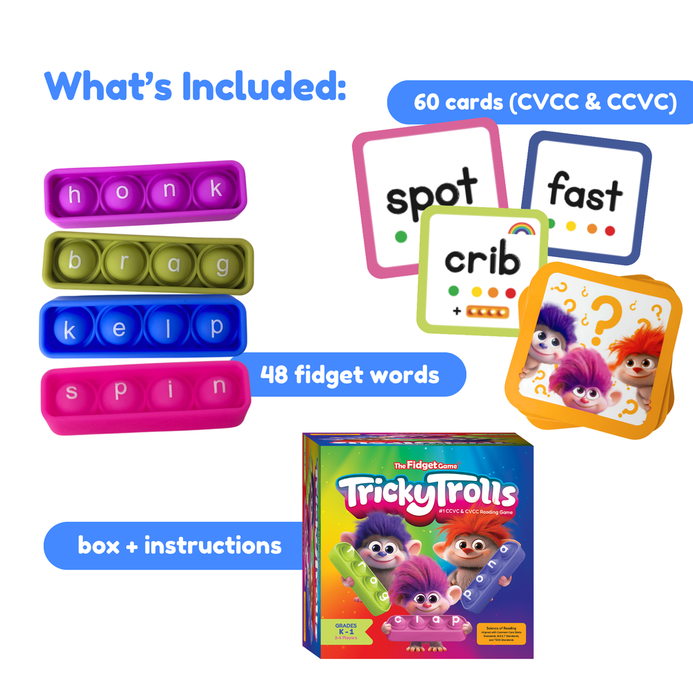 Tricky Trolls Learning Game