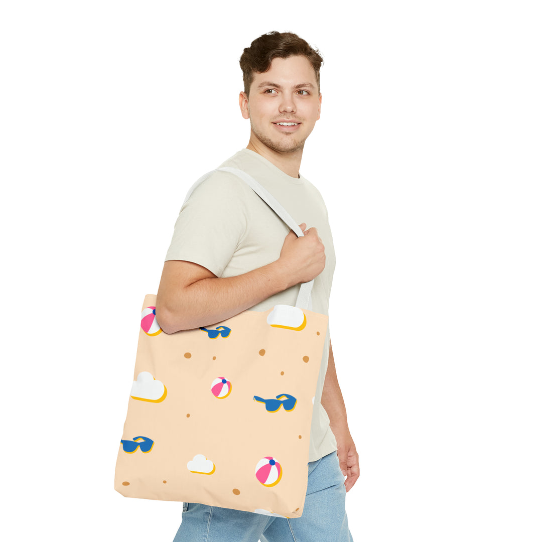 Beach Pattern Tote Bag (AOP)