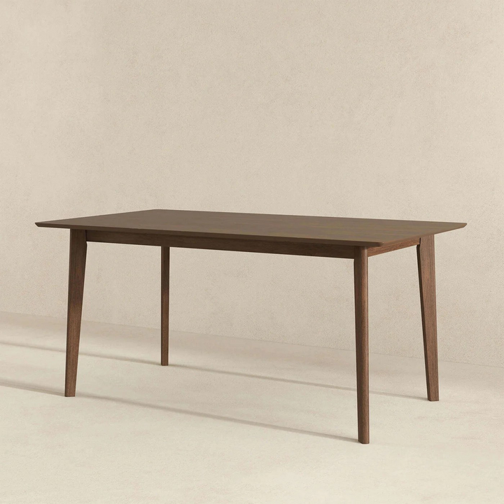 Carlos Solid Wood Dining Table 63" Image.