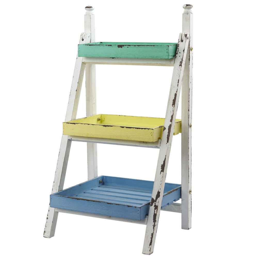 26.5” Farmhouse Decorative Stand Left View