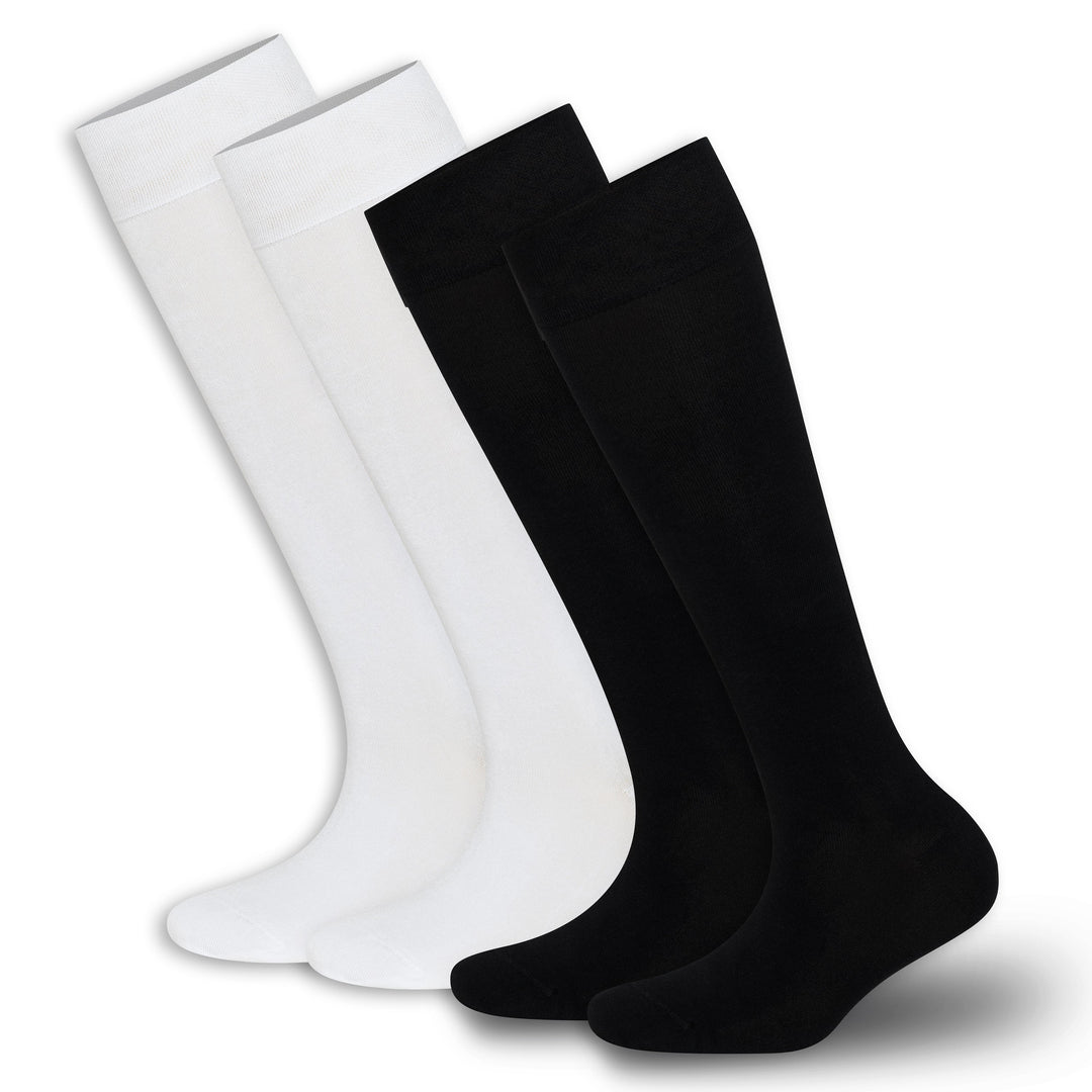 Women’s Bamboo Knee-High Socks 4-Pack