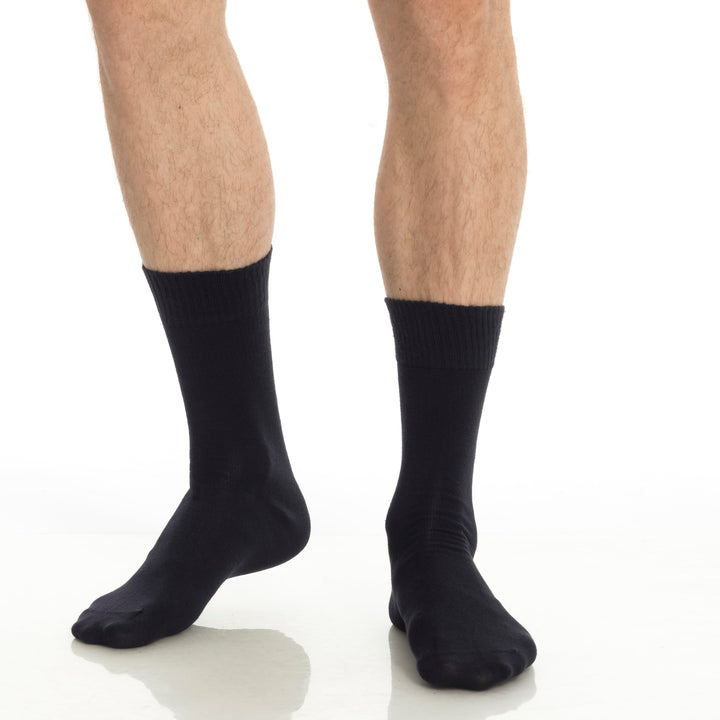 Men’s and Women’s Bamboo Diabetic Crew Socks 4-Pack