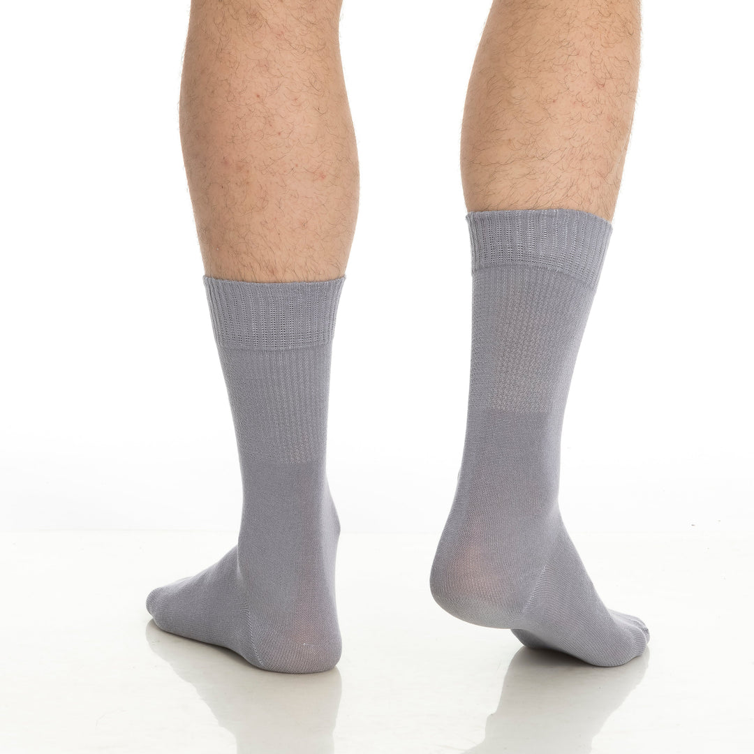 Men’s and Women’s Bamboo Diabetic Crew Socks 4-Pack