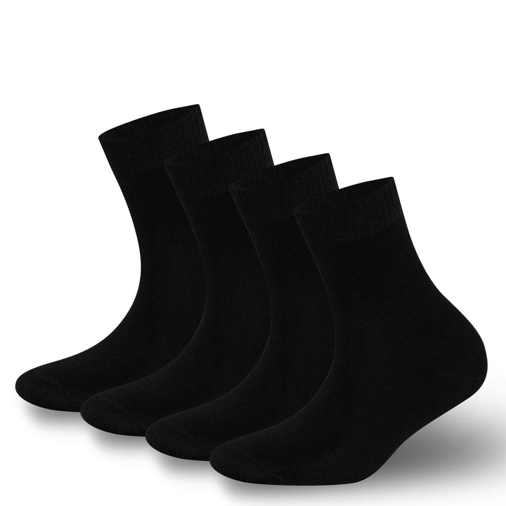 Men’s and Women’s Bamboo Diabetic Ankle Socks 4-Pack
