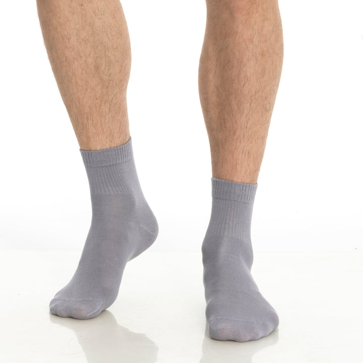 Men’s and Women’s Bamboo Diabetic Ankle Socks 4-Pack