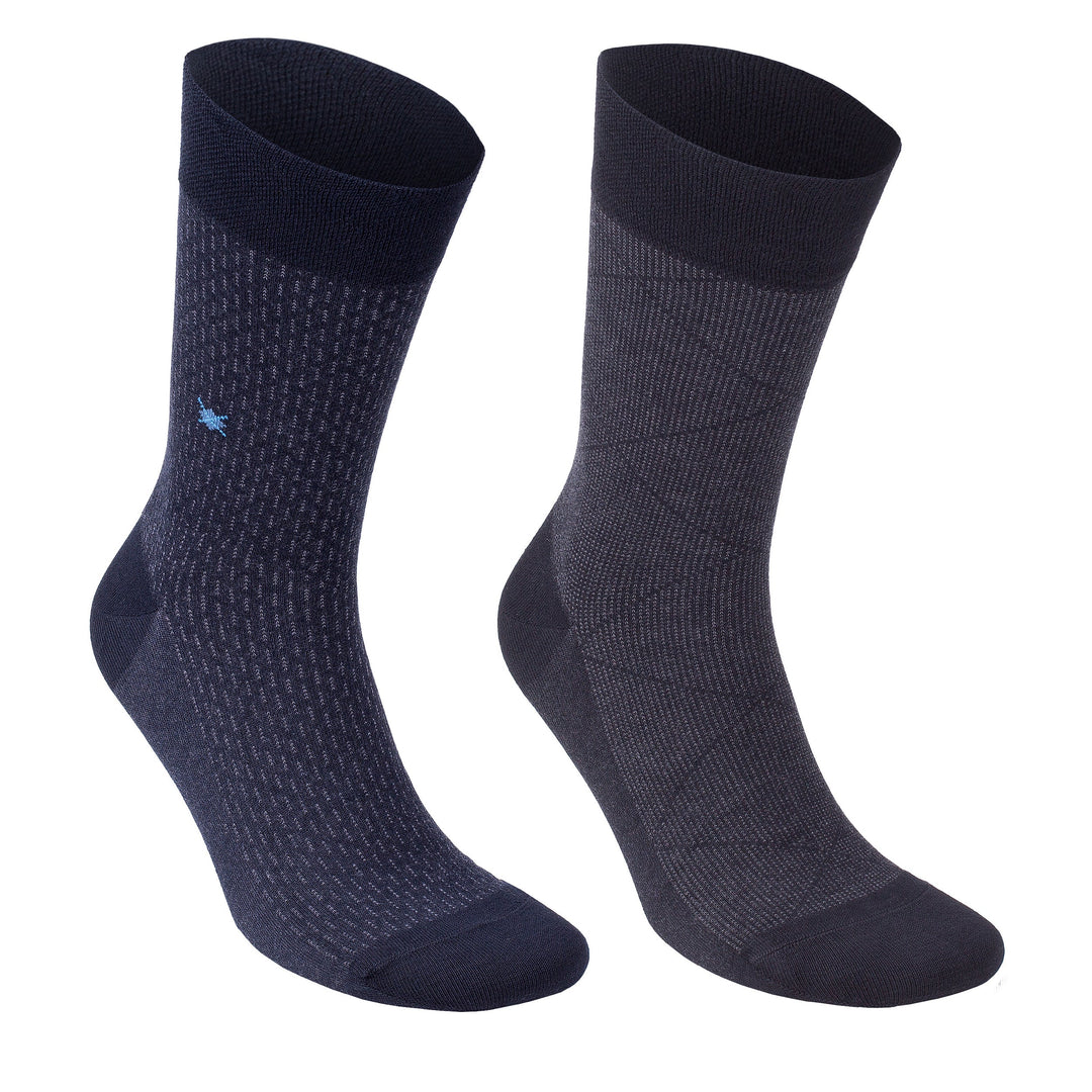 Men’s Bamboo Dress and Trouser Socks 6-Pack - 544