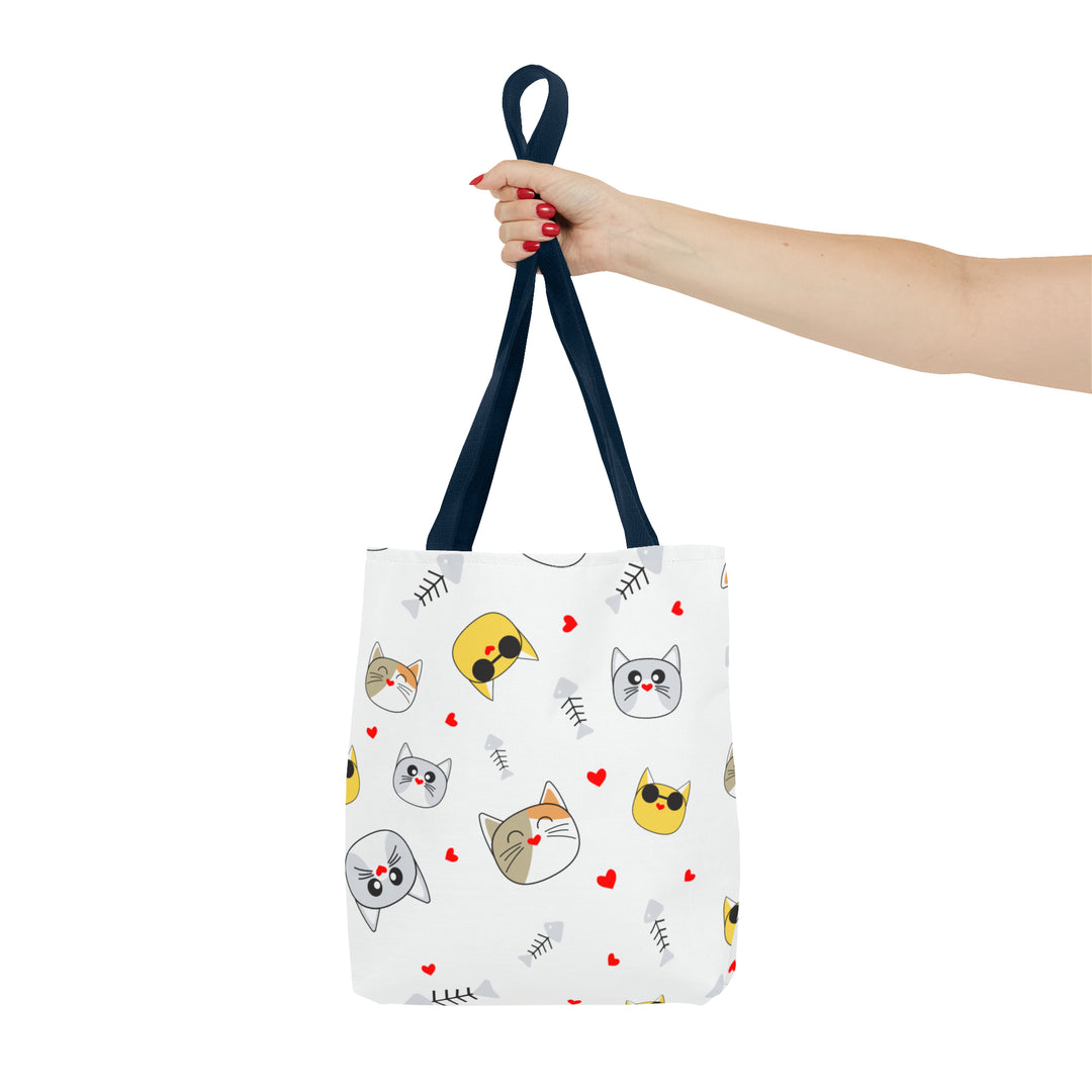 Cat Face Tote Bag (AOP)