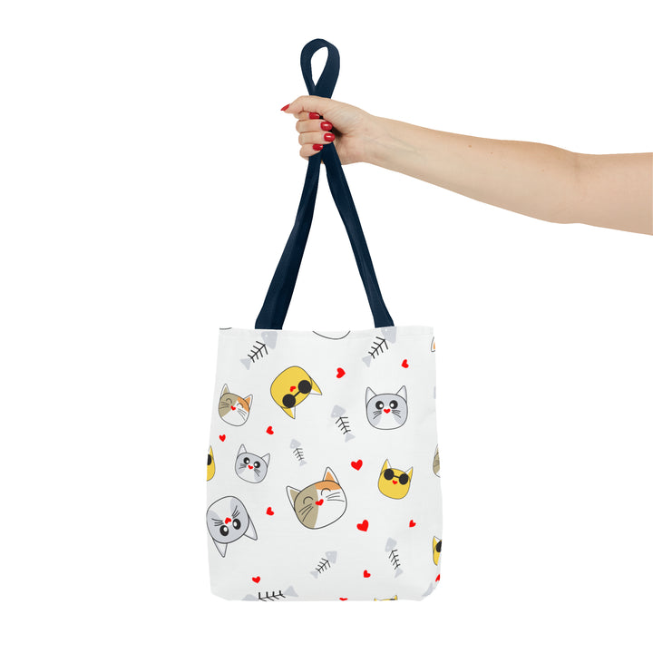 Cat Face Tote Bag (AOP)