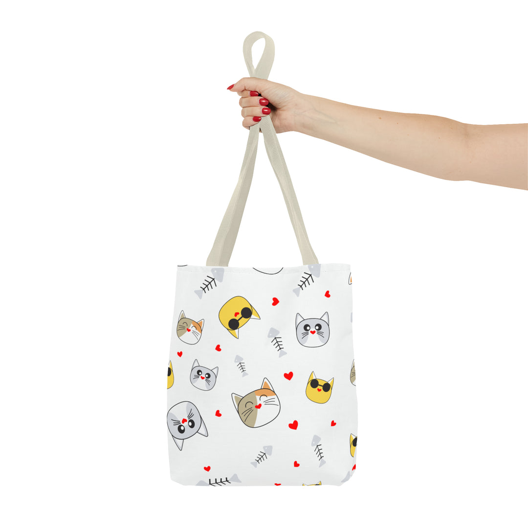 Cat Face Tote Bag (AOP)