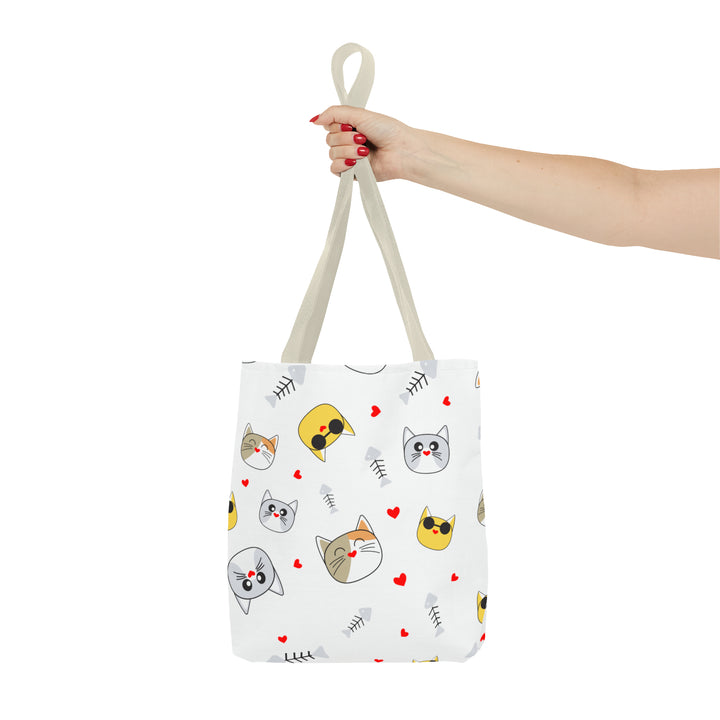 Cat Face Tote Bag (AOP)