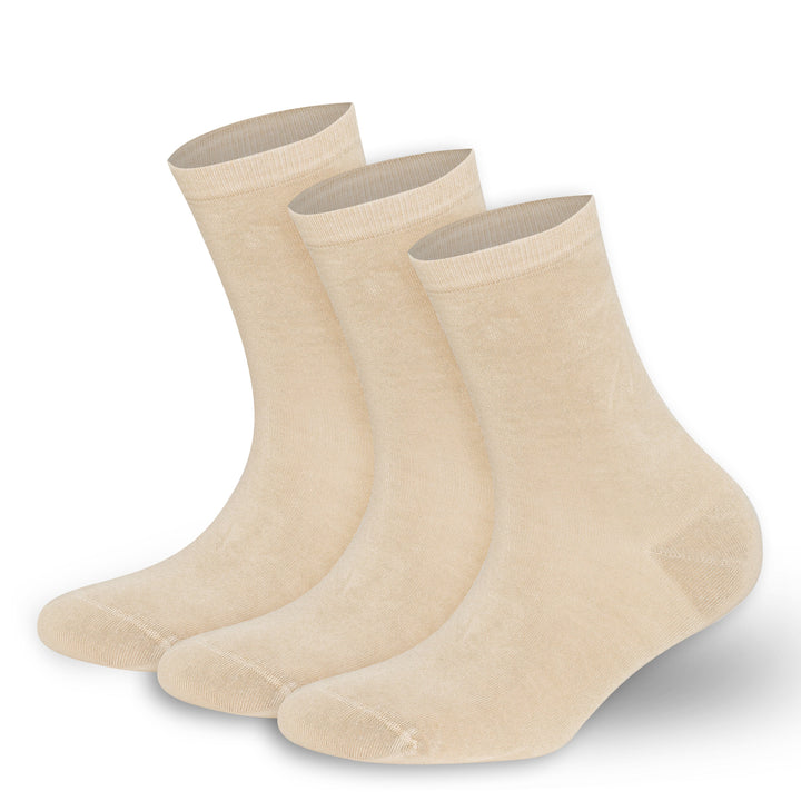 Women’s Bamboo Crew Socks 3-Pack
