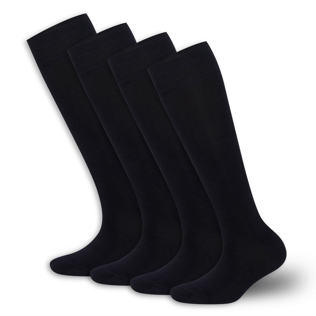 Women’s Bamboo Knee-High Socks 4-Pack