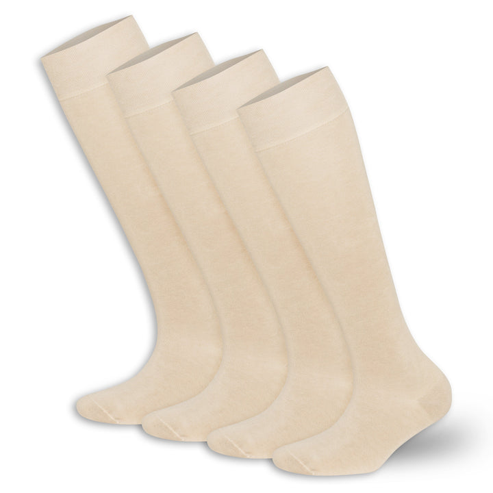 Women’s Bamboo Knee-High Socks 4-Pack