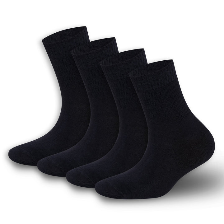 Men’s and Women’s Bamboo Diabetic Ankle Socks 4-Pack