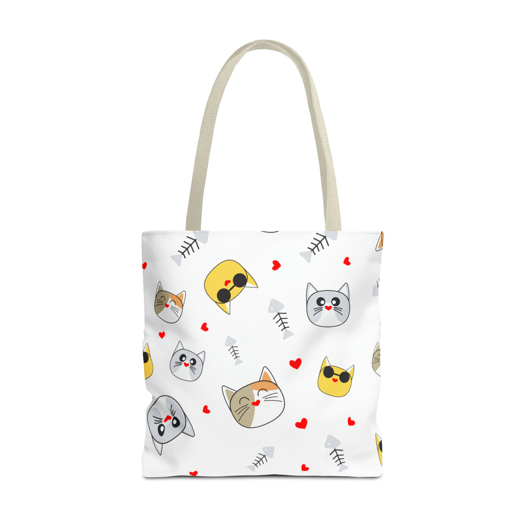 Cat Face Tote Bag (AOP)