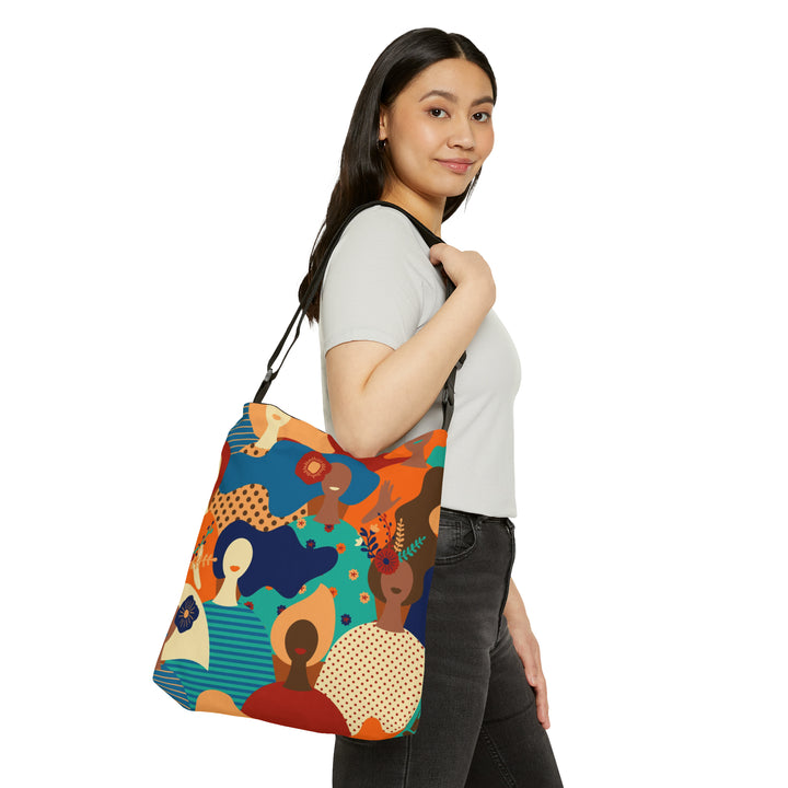 Women Pattern Adjustable Tote Bag (AOP)