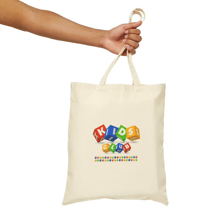 Kid's Club Cotton Canvas Tote Bag