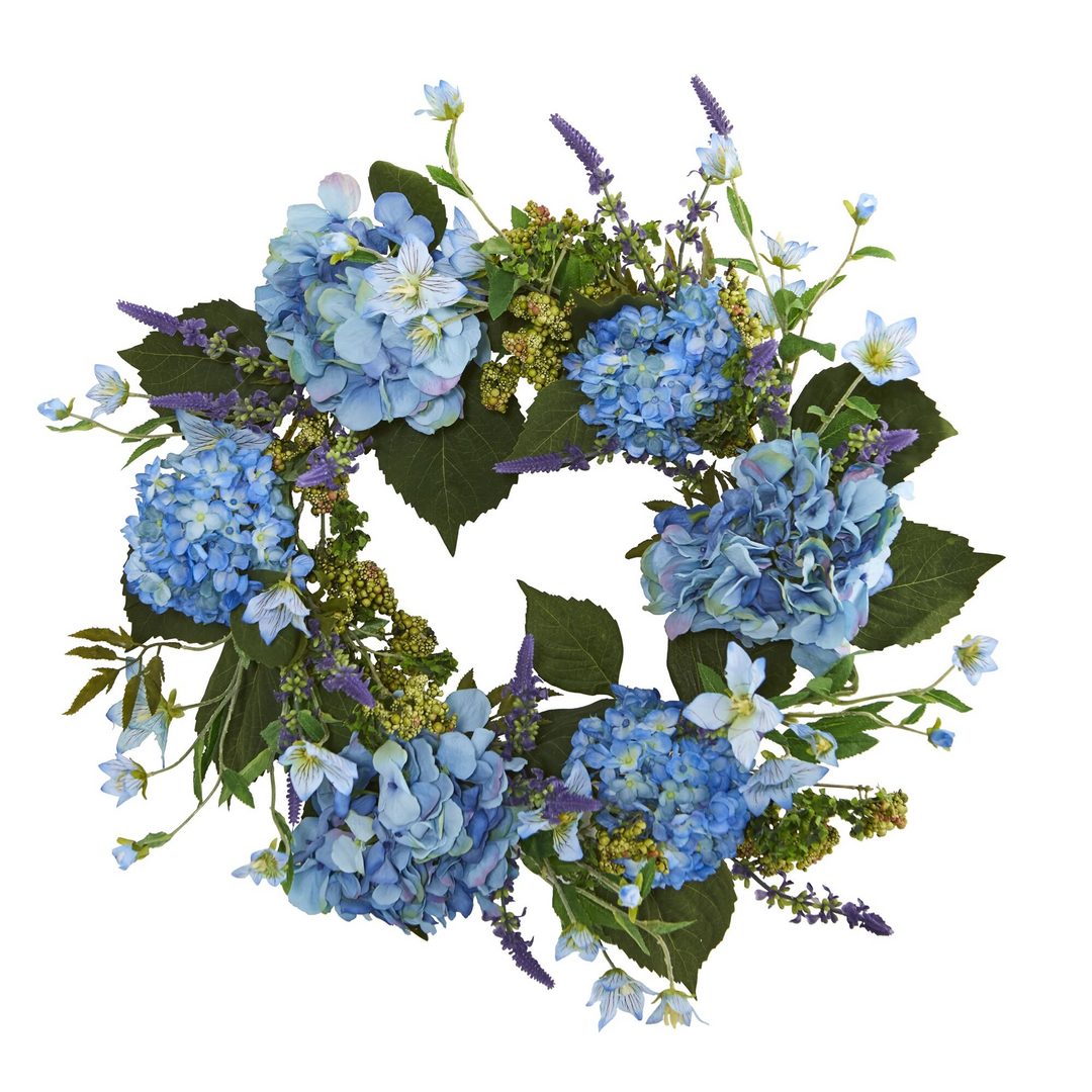 24” Hydrangea Wreath
