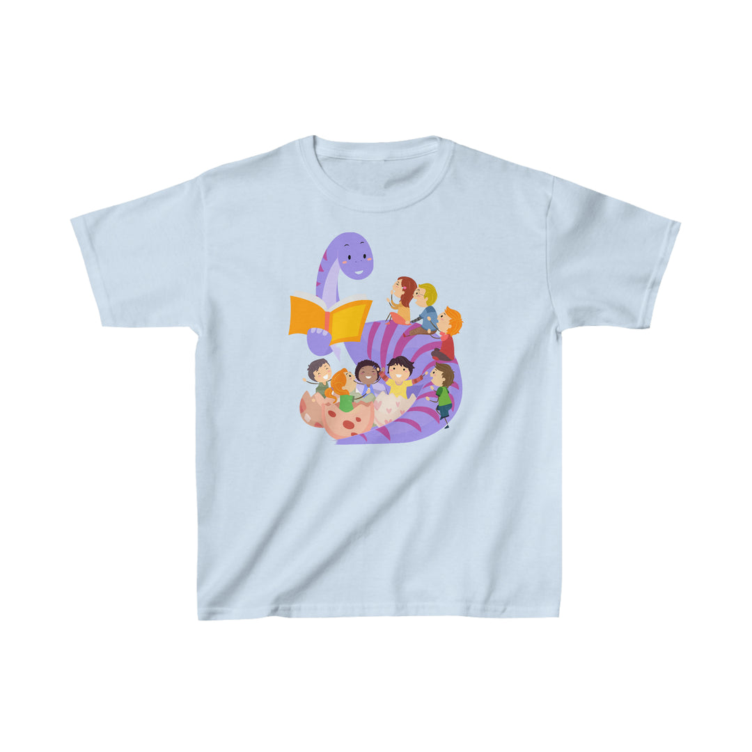 Reading Dinosaur Kids Heavy Cotton™ Tee
