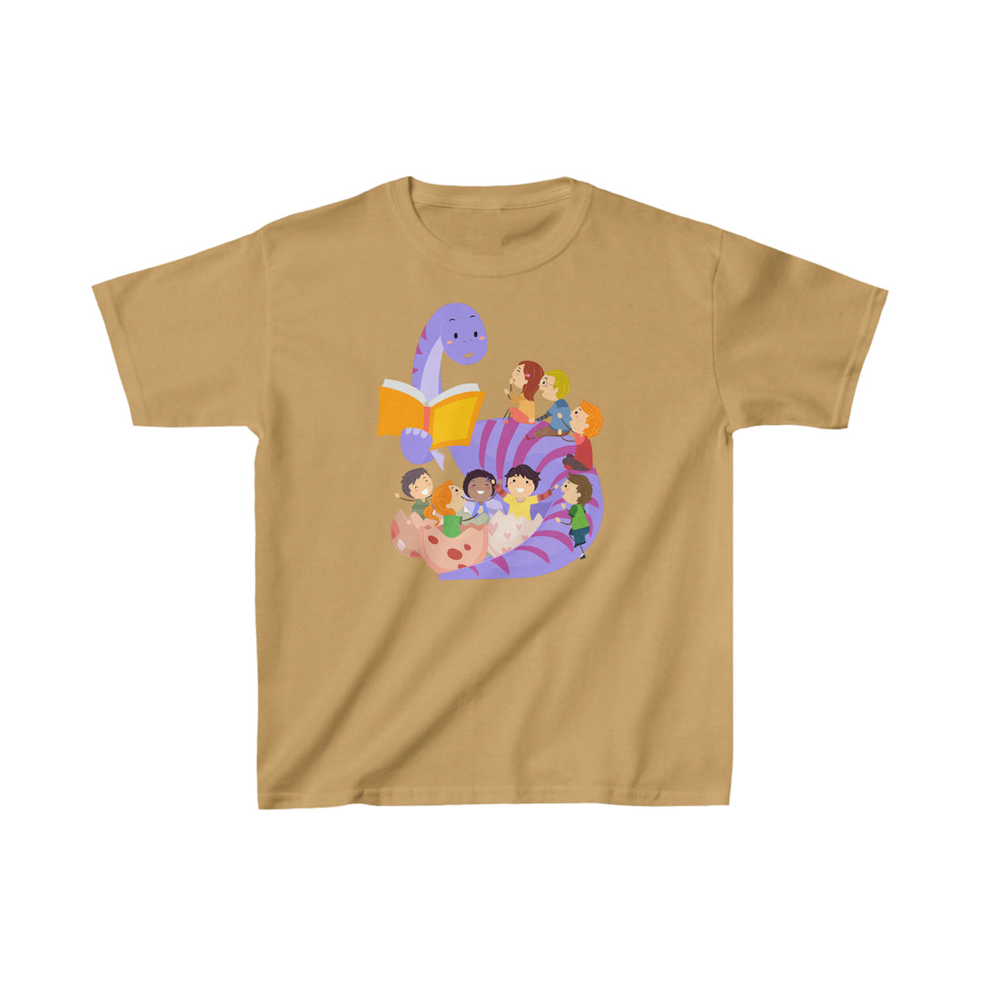 Reading Dinosaur Kids Heavy Cotton™ Tee