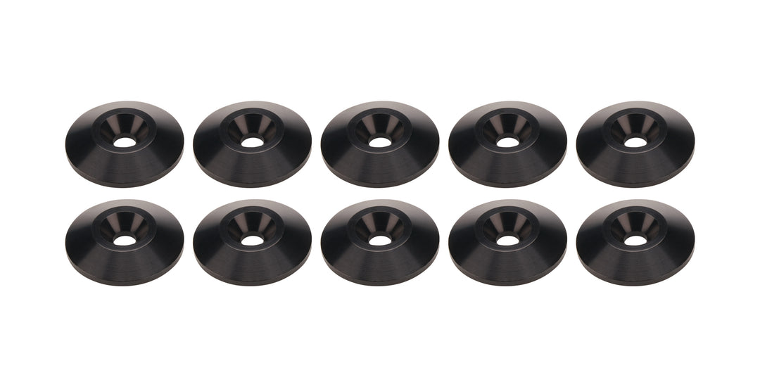 Countersunk Washer Black #10 10pk