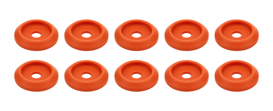 Body Bolt Washer Plastic Orange 10pk
