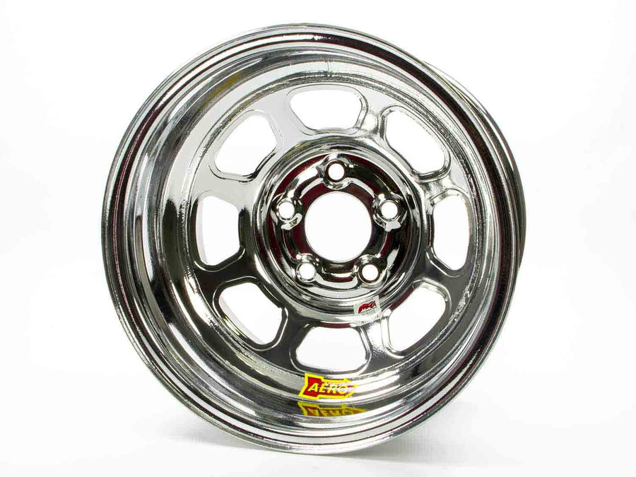 15X8 4in 5.00 Chrome Wheel