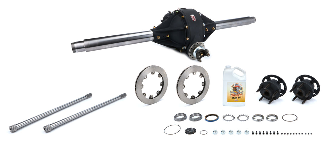 4.12 Mod Rear w/GN Tubes Billet Hubs and Rotors