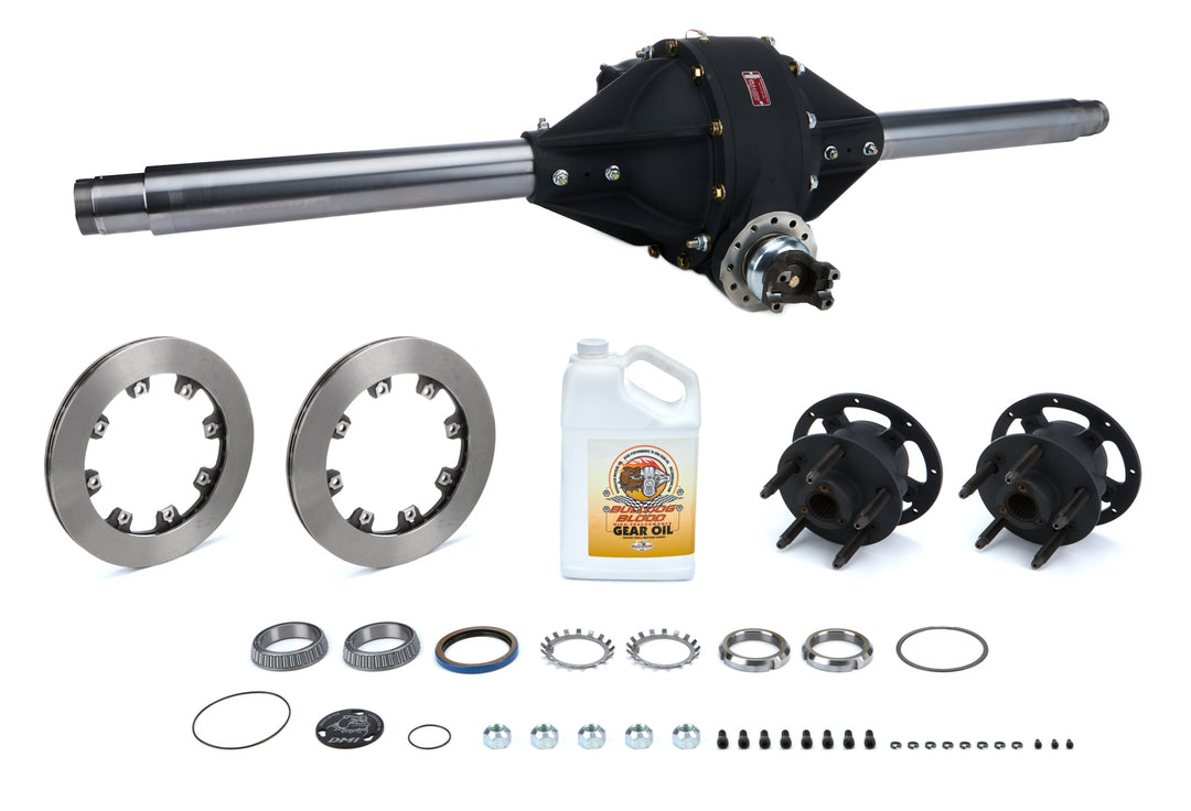 4.86 Mod Rear w/GN Tubes Billet Hubs and Rotors