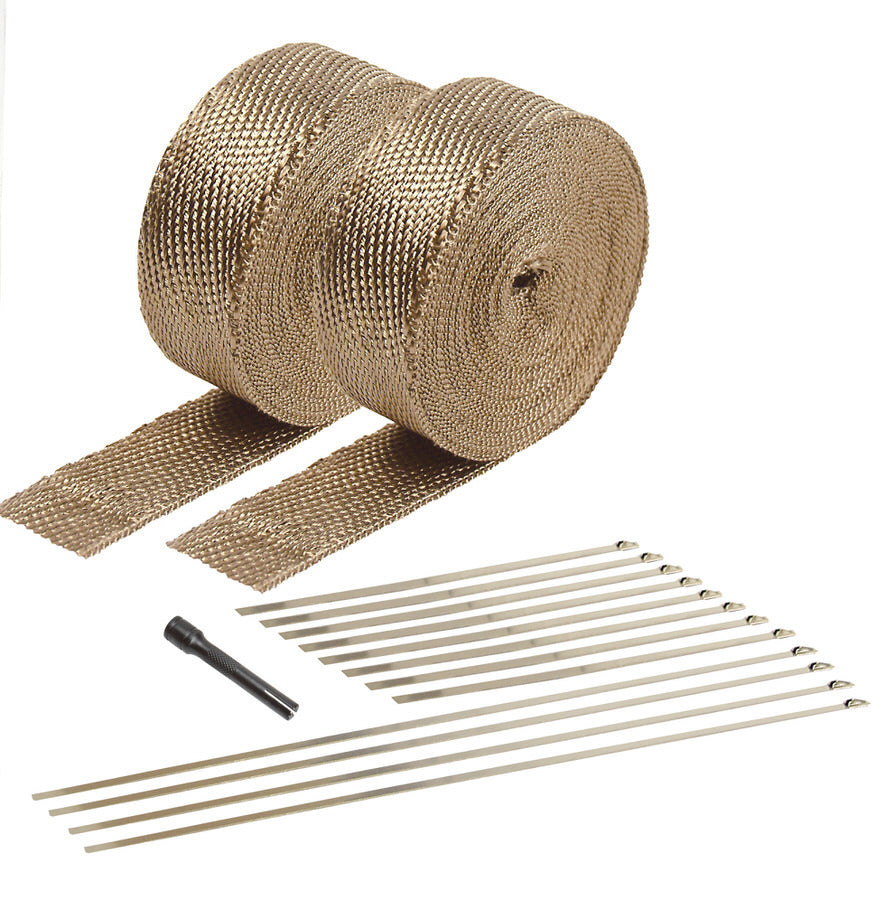 Exhaust and Pipe Wrap Kit Titanium