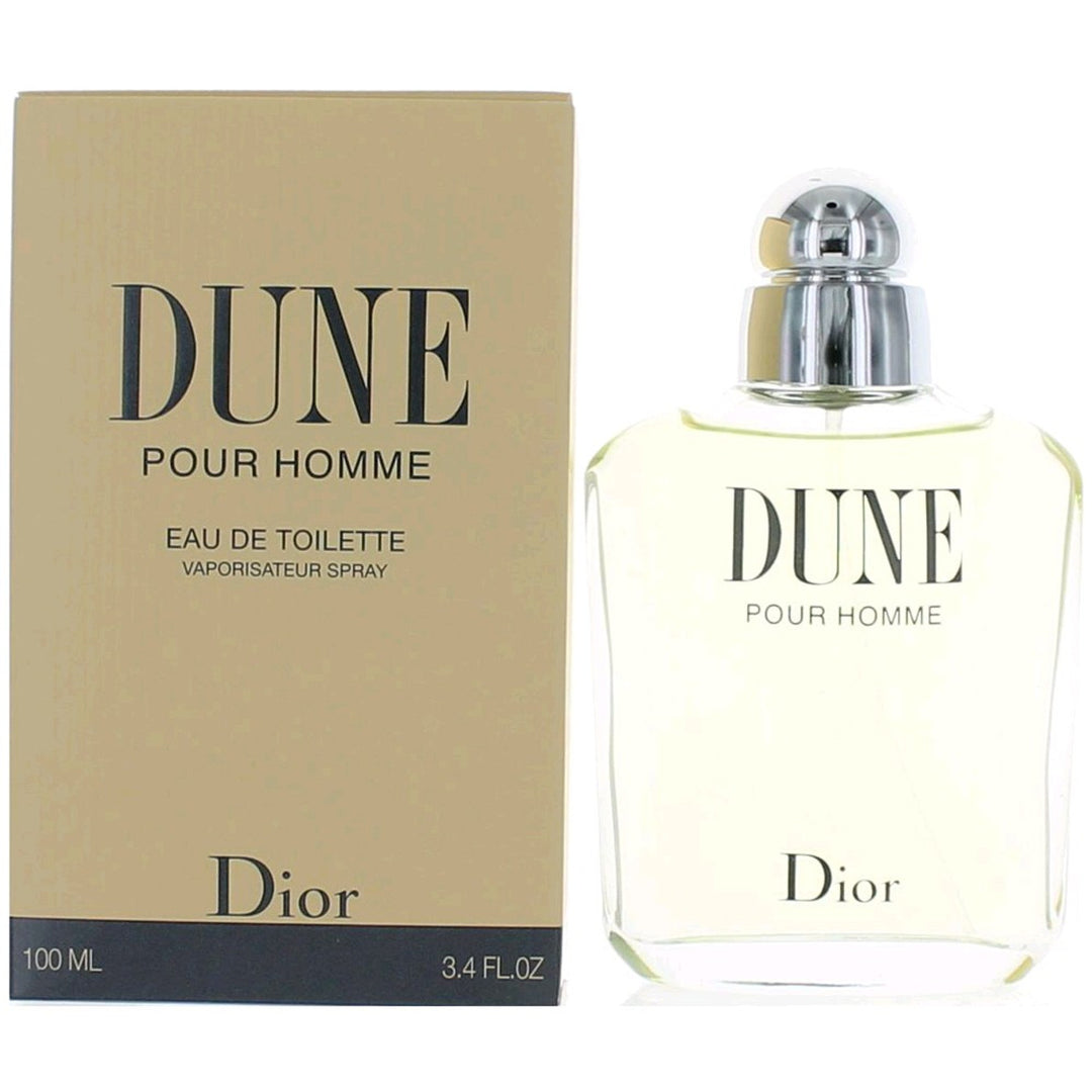 Dune Pour Homme by Christian Dior, 3.4 oz. EDT Spray for Men