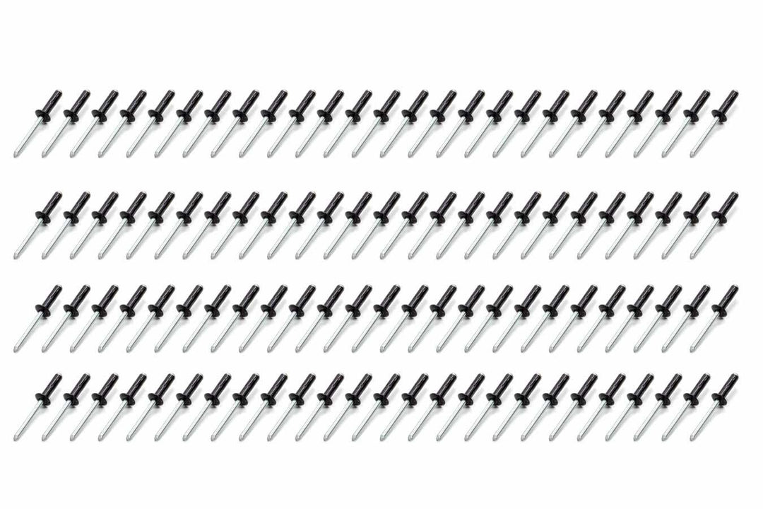 Sm Hd Rivet Black Multi -grip 100pk