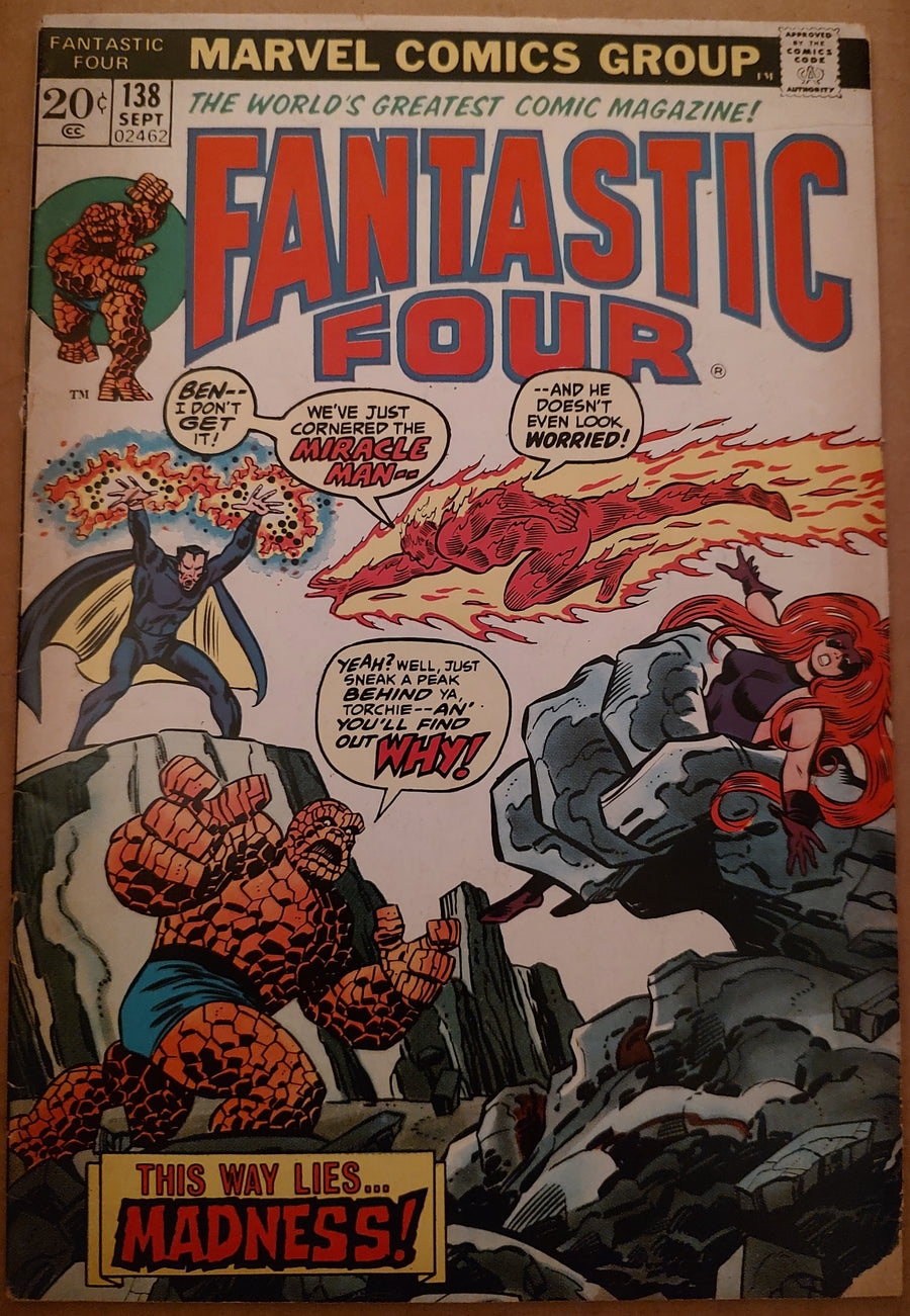Fantastic Four #138 Comic Book