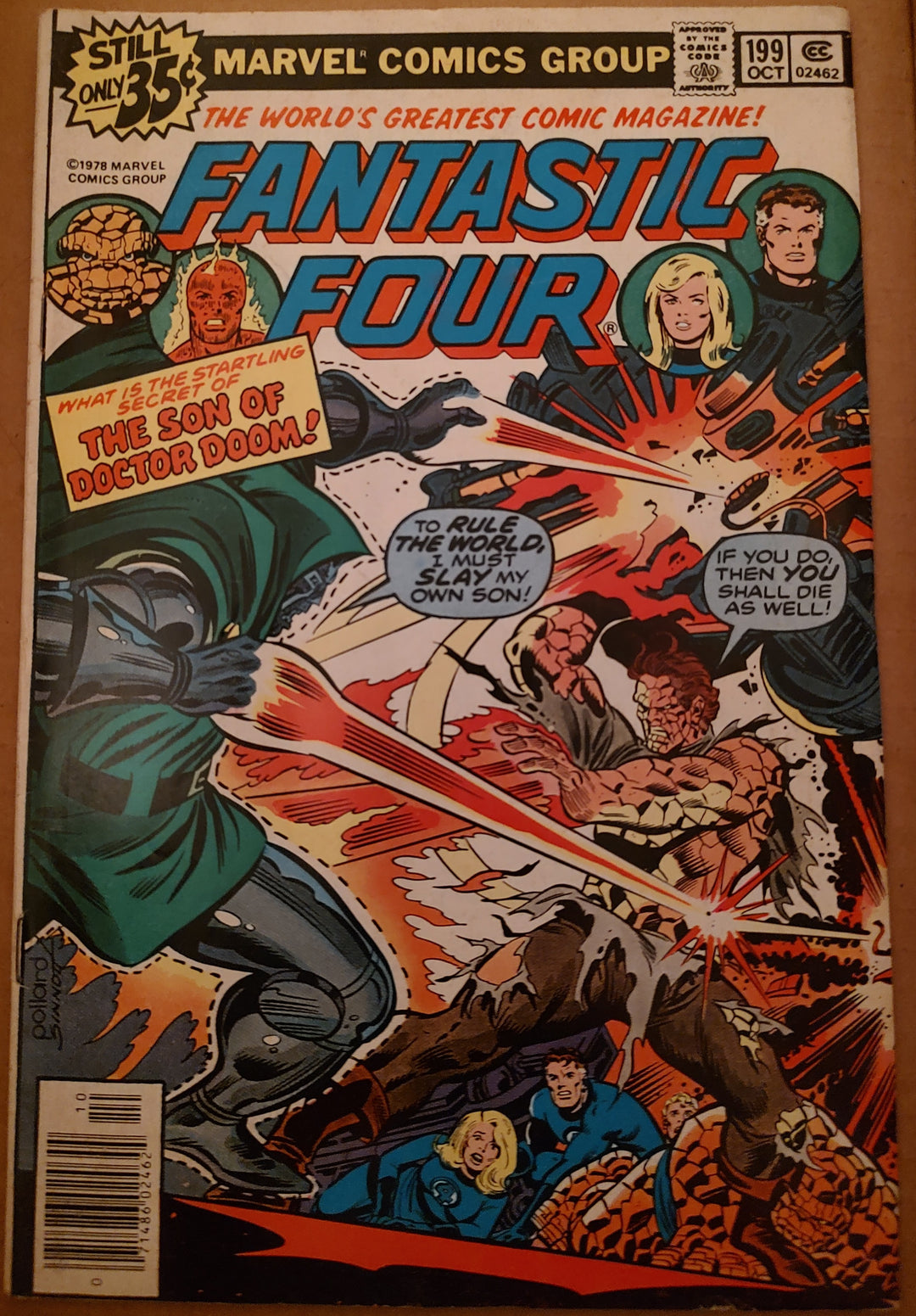 Fantastic Four #199 Comic Book