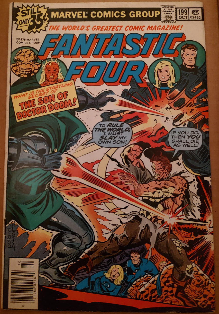 Fantastic Four #199 Comic Book