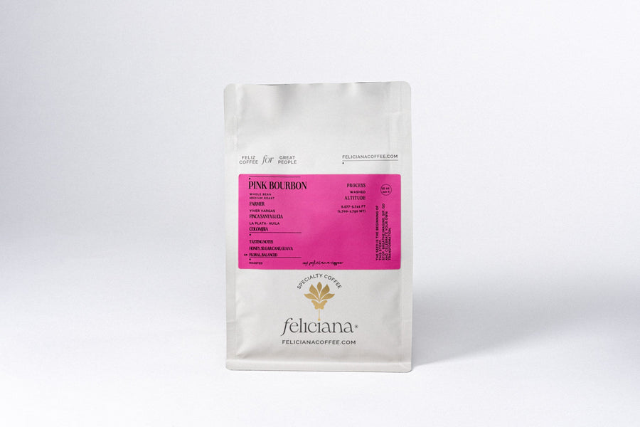Feliciana Pink Bourbon Whole Bean 12 oz. (340 gr) Coffee
