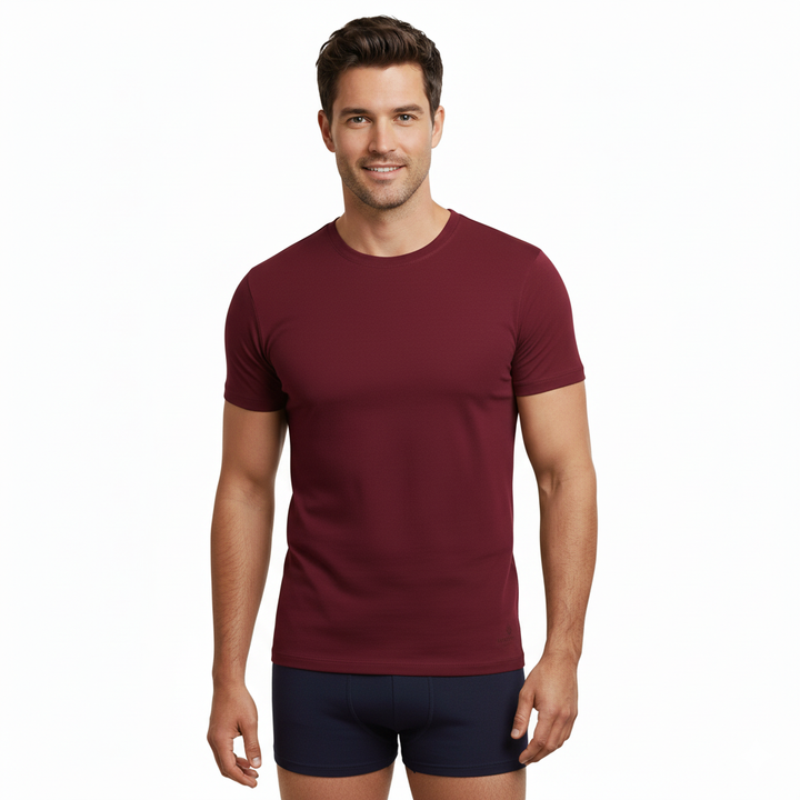 Men's Bamboo Crew Neck Undershirts (3-Pack)