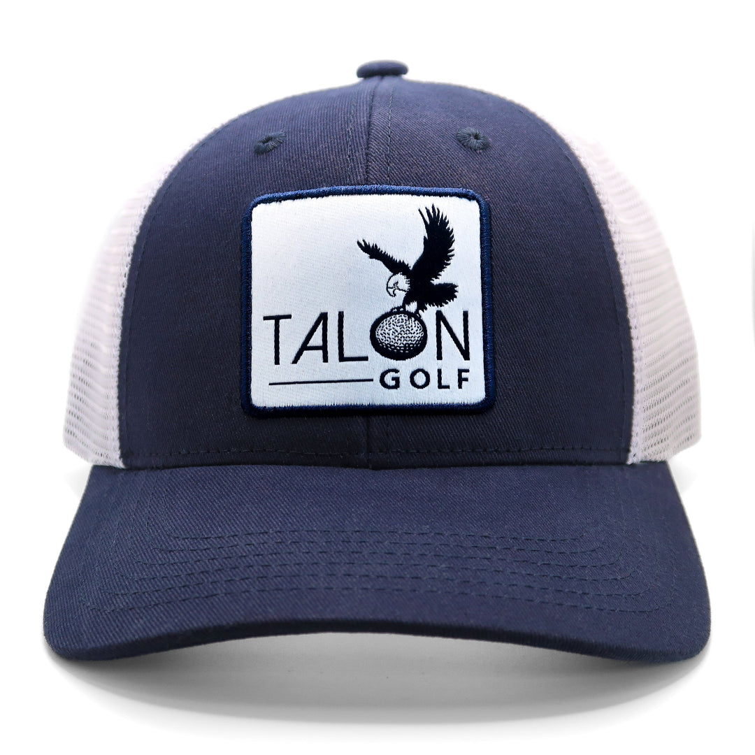Trucker Hat Navy/White Front View.